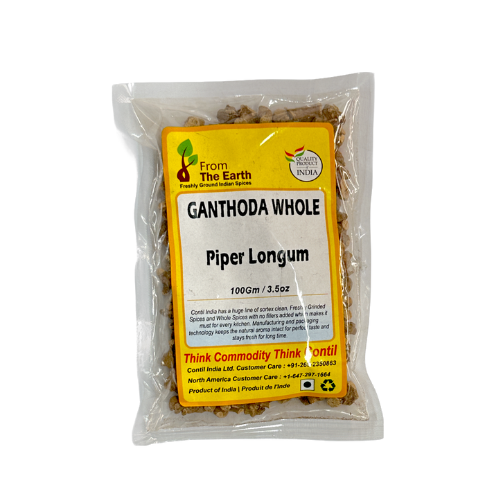 From The Earth Piper Longum (Ganthoda) 100g