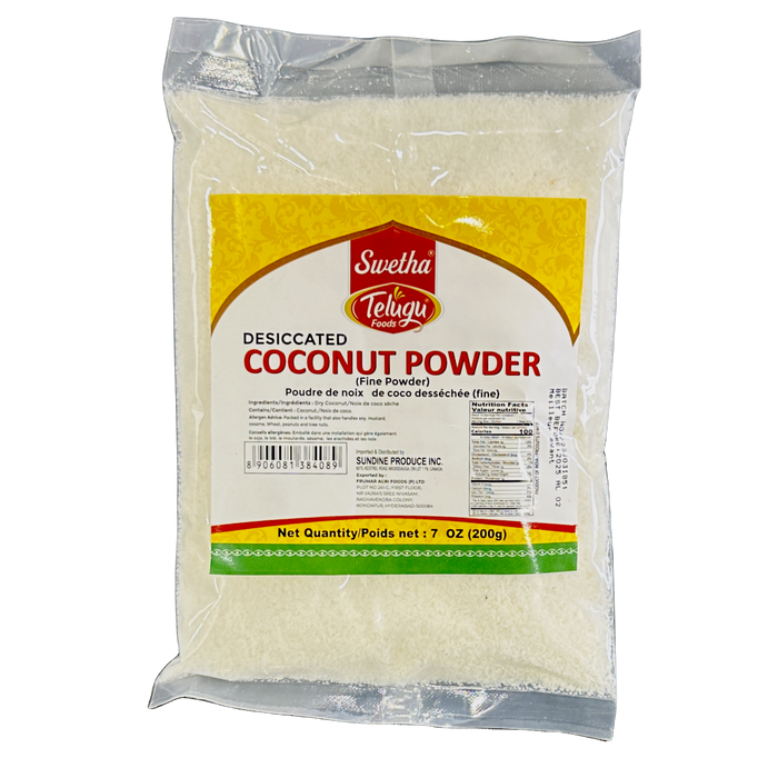 Telugu Foods Desiccated Coconut Powder (Fine) 200g