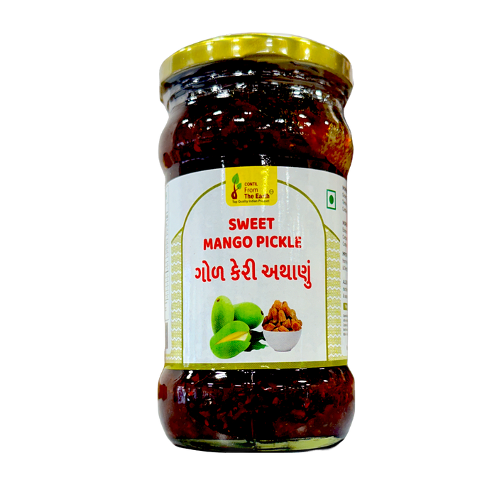 From The Earth Sweet Mango Pickle (Gor Keri Pickle) 360g