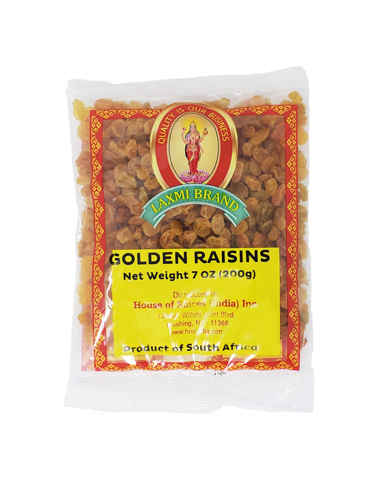 Laxmi Brand Golden Raisins/Kishmish 200gm - Dry Nuts | indian grocery store in brantford