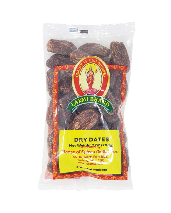 Laxmi Brand Dry Dates 200gm - Dry Nuts - bangladeshi grocery store in canada