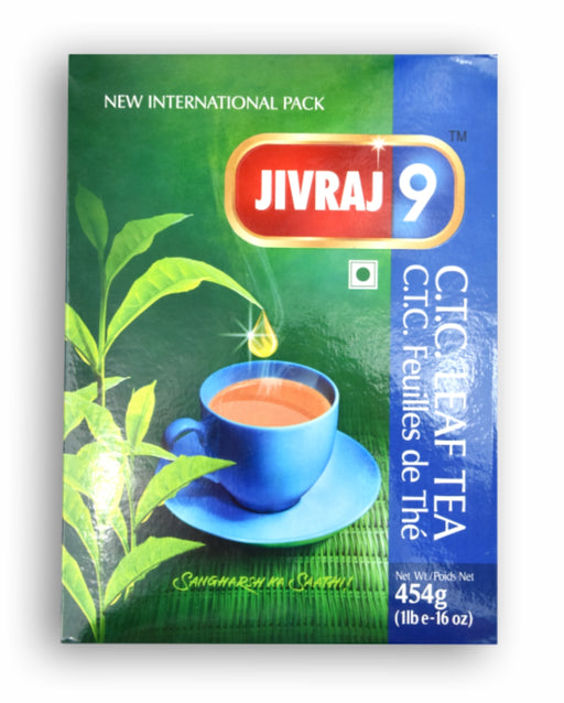 Jivraj 9 C.T.C Leaf Tea 454gm - Tea | indian grocery store in Longueuil