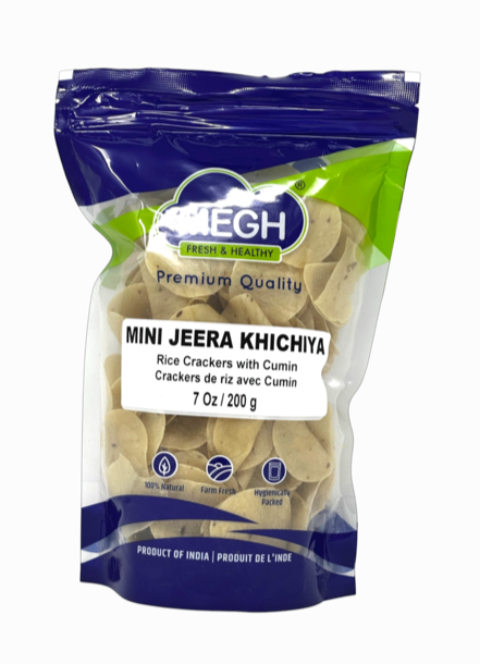 Megh Mini Jeera Khichiya (Rice Cracker) 200g - Snacks - kerala grocery store near me