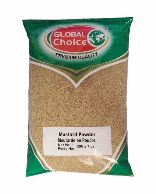 Global Choice Mustard Powder 200gm - Spices - sri lankan grocery store in toronto