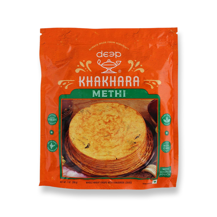 Deep Methi Khakhara 200gm - Snacks | indian grocery store in Longueuil