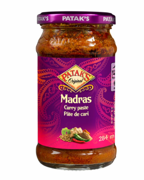 Patak's Curry Paste Madras 284 ml - Curry Pastes | indian grocery store in whitby