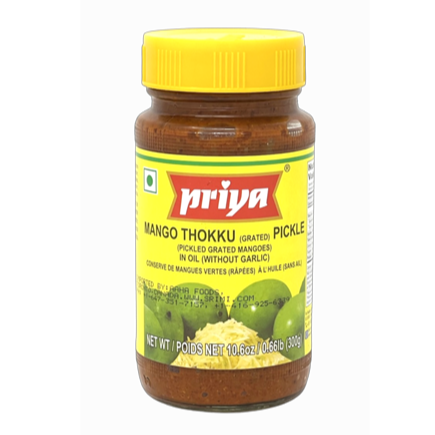 Priya Mango Thokku Pickle (Grated) 300g - Pickles | indian grocery store in toronto