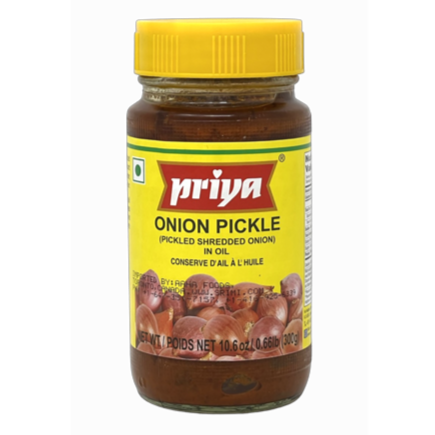 Priya Onion Pickle (Shredded) 300g - Pickles - pooja store near me