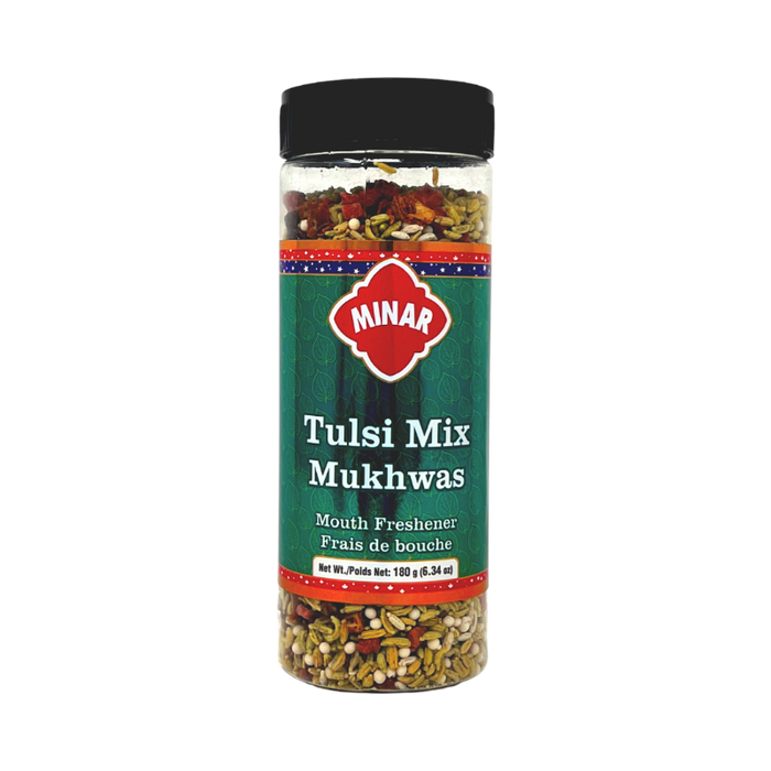 Minar Tulsi Mix Mukhwas 180g - Mouth Freshner - kerala grocery store in canada