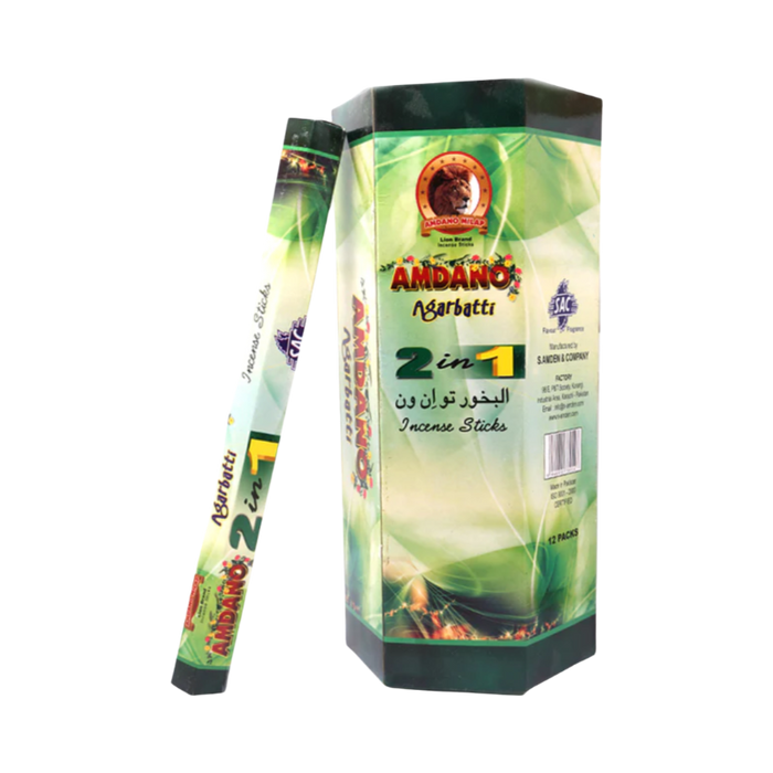 Amdano 2 in 1 Agarbatti - Incense Sticks - Spice Divine