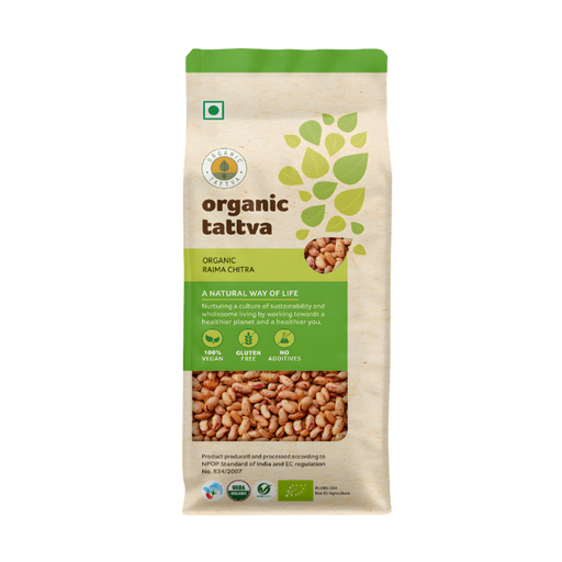 Organic Tattva Organic Rajma Chitra 4lb - Lentils | indian grocery store in barrie