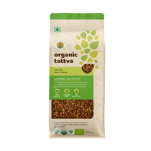 Organic Tattva Organic Kala Chana 4lb - Lentils | indian grocery store in oshawa