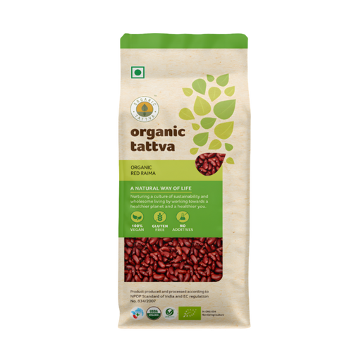 Organic Tattva Organic Red Rajma 4lb - Lentils - bangladeshi grocery store near me