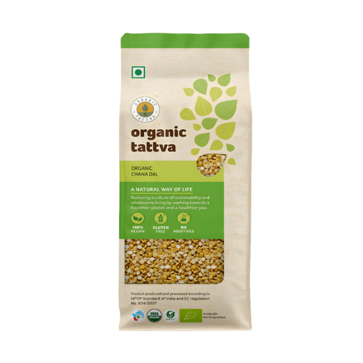 Organic Tattva  Organic Chana Dal 4lb - Lentils | indian grocery store in canada
