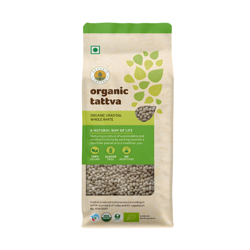 Organic Tattva Organic Whole White Urad 4lb - Lentils | indian grocery store in north bay