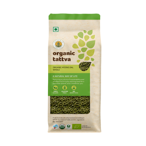 Organic Tattva Organic Mung Beans 4lb - Lentils | indian grocery store in scarborough