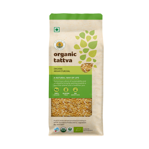 Organic Tattva Organic Toor Dal 4lb - Lentils - sri lankan grocery store near me
