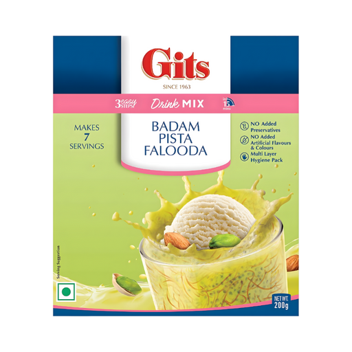 Gits Badam Pista Falooda Instant Mix 200g - Instant Mixes - indian grocery store kitchener