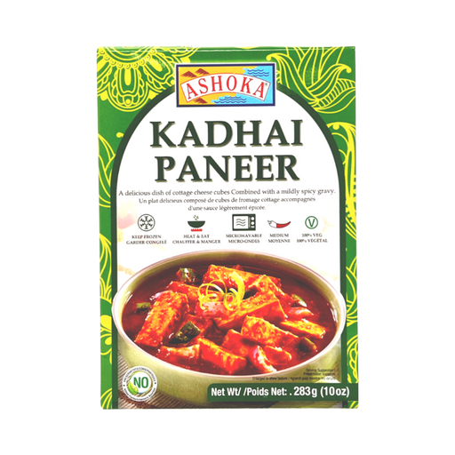 Ashoka Frozen Kadhai Paneer 280g - Frozen | indian grocery store in sault ste marie