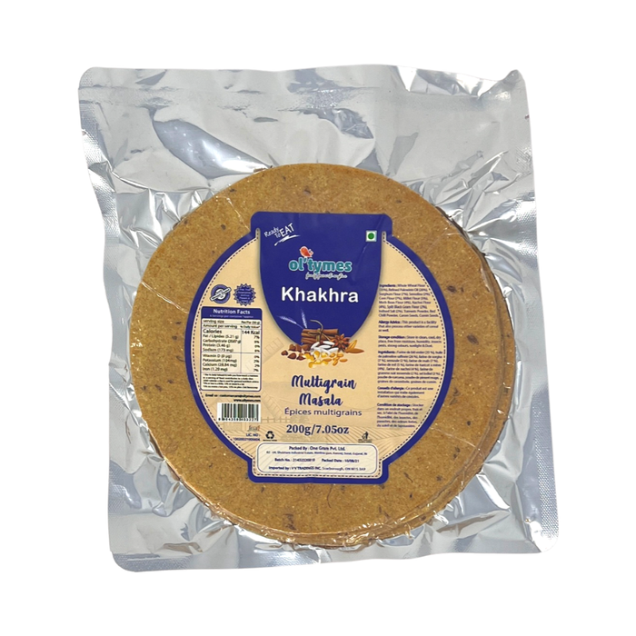 Oltymes Multigrain Masala Khakhra 200g - Snacks - sri lankan grocery store near me