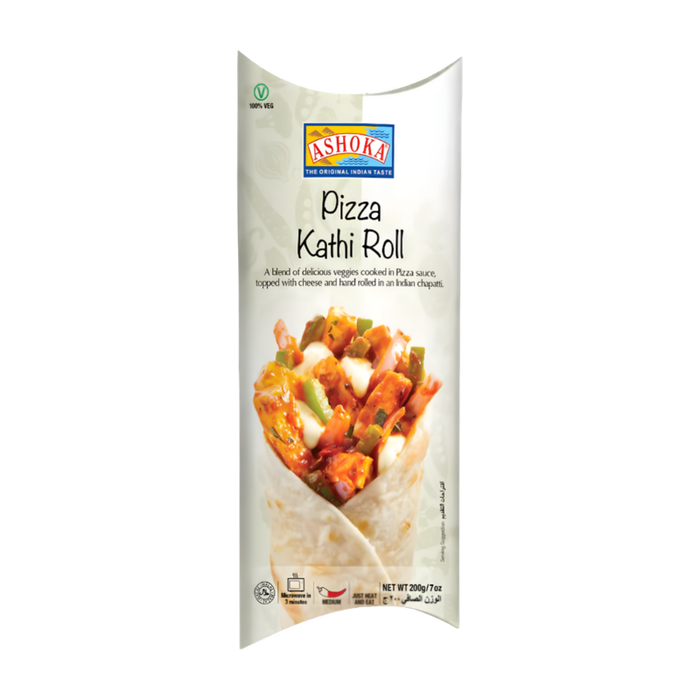 Ashoka Pizza Kathi Roll 200g - Frozen - sri lankan grocery store near me