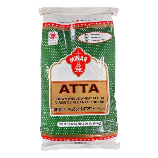 Minar Brown Whole Wheat Flour - Flour - pakistani grocery store in canada