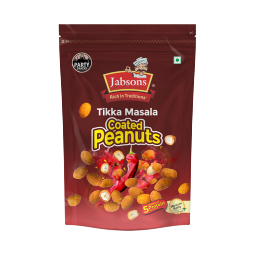 Jabsons Tikka Masala Coated Peanuts 400g - Snacks | indian grocery store in ajax