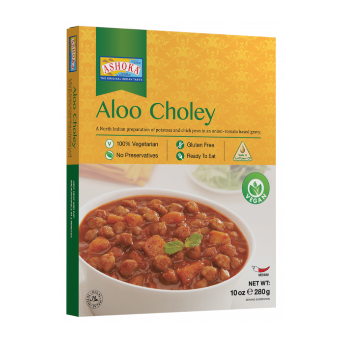 Ashoka Ready To Eat Aloo Choley 280g - Ready To Eat | indian grocery store in waterloo