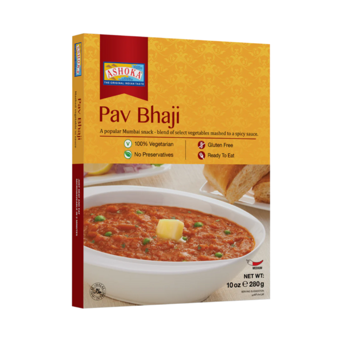 Ashoka Ready To Eat Pav Bhaji 280gm - Ready To Eat - pakistani grocery store near me