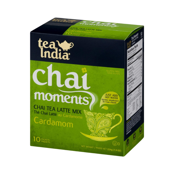 Tea India Cardamom Instant Chai 10 Sachets 233g - Tea - punjabi grocery store in toronto