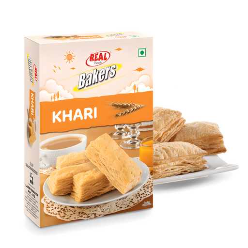 Real Bakers Plain Khari 200g - Snacks - punjabi grocery store near me