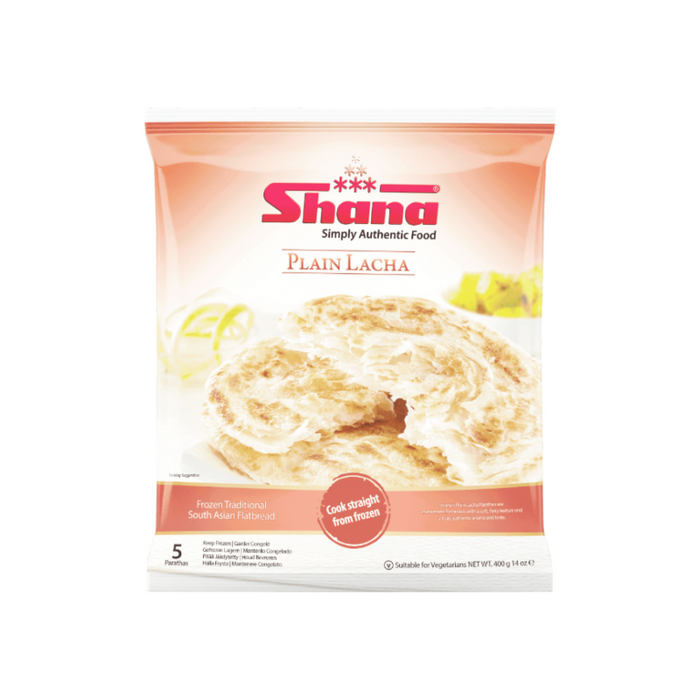 Shana Plain Lacha Paratha 400g - Frozen | indian grocery store in kingston