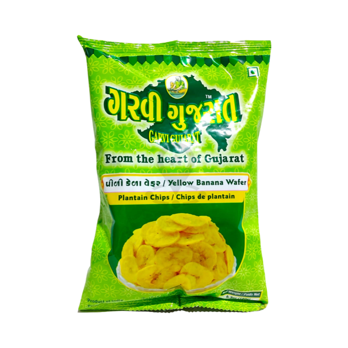 Garvi Gujarat Yellow Banana Wafer - Snacks - indian grocery store in canada