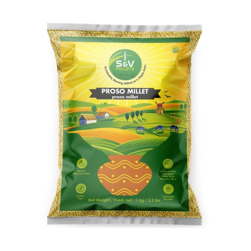 SV Proso Millet 1kg - Lentils | indian grocery store in Longueuil