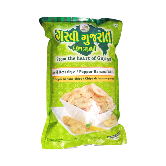 Garvi Gujarat Pepper Banana Wafer - Snacks - east indian supermarket