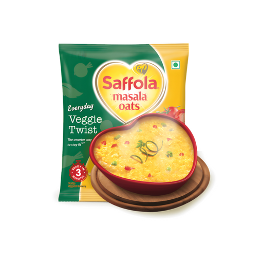 Saffola Masala oats Veggie twist 38g - Snacks | indian grocery store in belleville