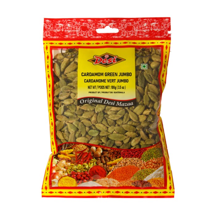 Desi Green Jumbo Cardamom - Spices - Indian Grocery Store