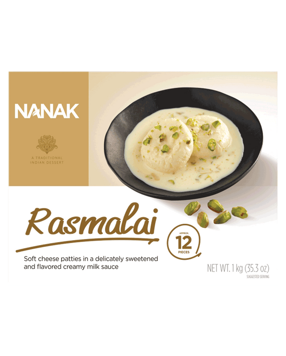 Nanak Frozen Rasmalai (12 pcs) 850g - Desserts - sri lankan grocery store in canada