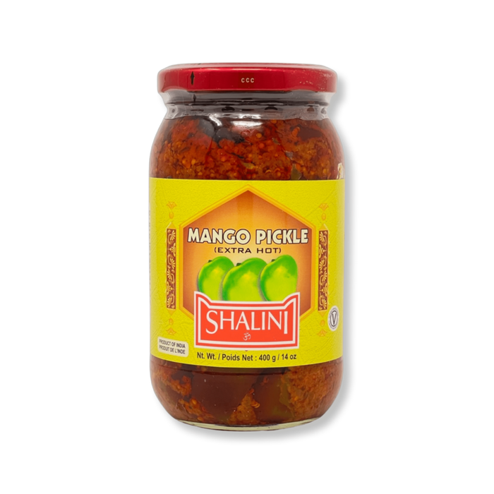 Shalini Mango Pickle Extra Hot 400g - Pickles - Spice Divine Canada