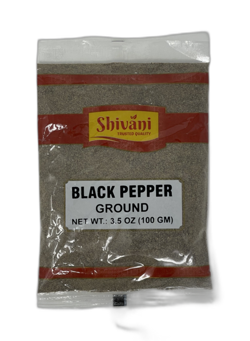 Shivani Black pepper ground 100g - General | indian grocery store in pickering