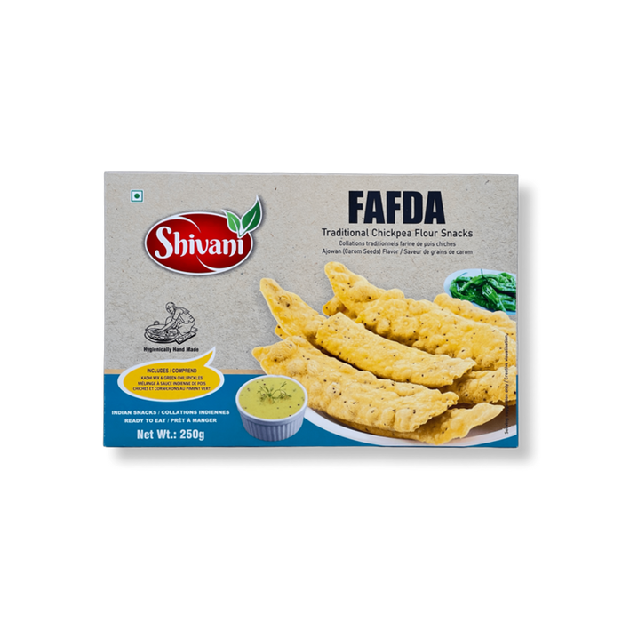 Shivani Fafda (With Chutney & Mirchi) 250g - Snacks | indian grocery store in scarborough
