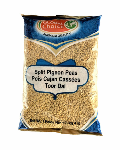 Global Choice Toor Dal 1.8kg (Split Pigeon Peas 4lb) - Lentils - punjabi grocery store in toronto