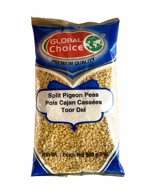 Global Choice Toor Dal 908gm (Split Pigeon Peas 2lb) - Lentils | indian grocery store in Laval