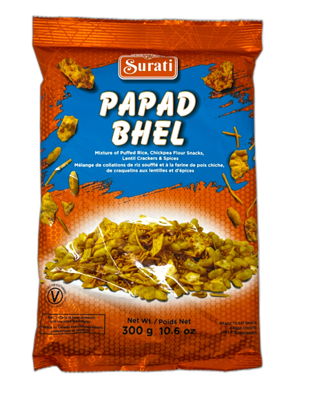 Surati Papad Bhel 300g - Snacks | indian grocery store in pickering