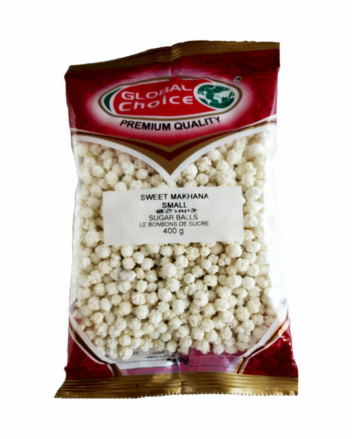 Global Choice Sweet Makhana Small 400gm - Candy | indian grocery store in hamilton