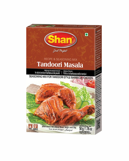 Shan Seasoning Mix Tandoori Masala 50gm - Spices - Indian Grocery Store