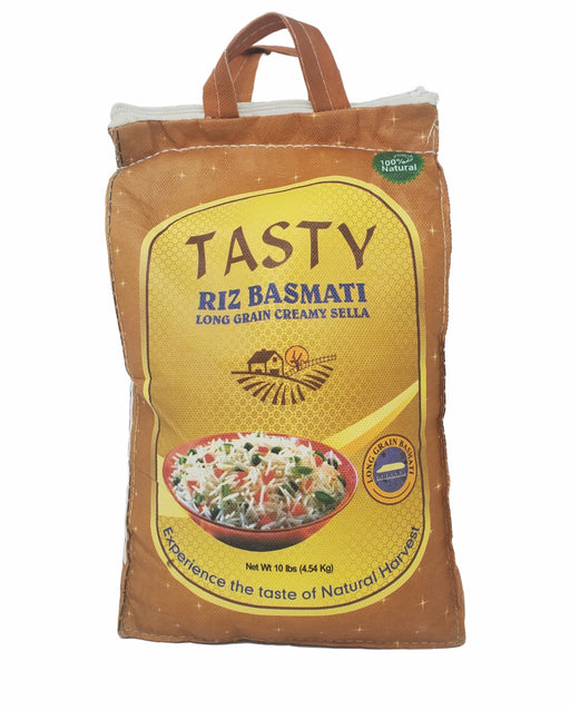 Al Barakah Basmati Long Grain Creamy Sella Rice 10lb (4.54kg) - Rice | indian grocery store in Halifax