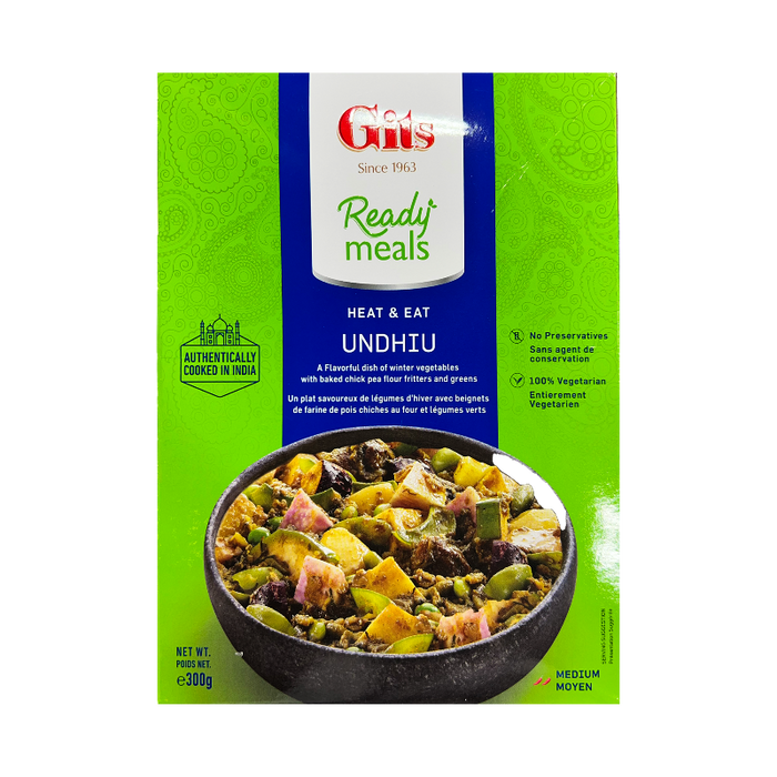 Gits Ready Meal Undhiu 300gm - Ready To Eat | indian grocery store in cambridge
