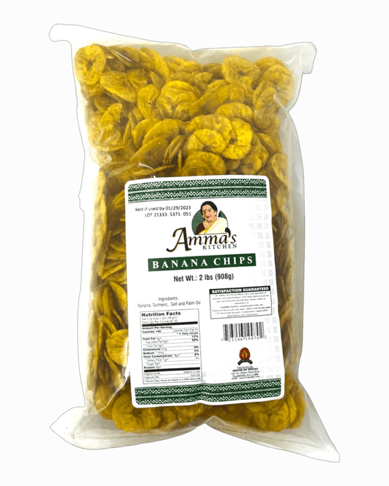 Amma's Kitchen Banana Chips Hot Pepper 2lb - Snacks | indian grocery store in niagara falls