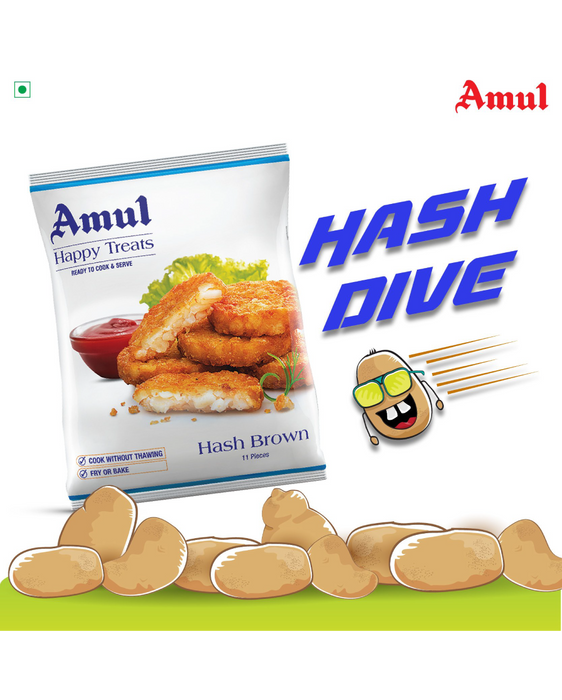 Amul Hash brown - Frozen | indian grocery store in barrie